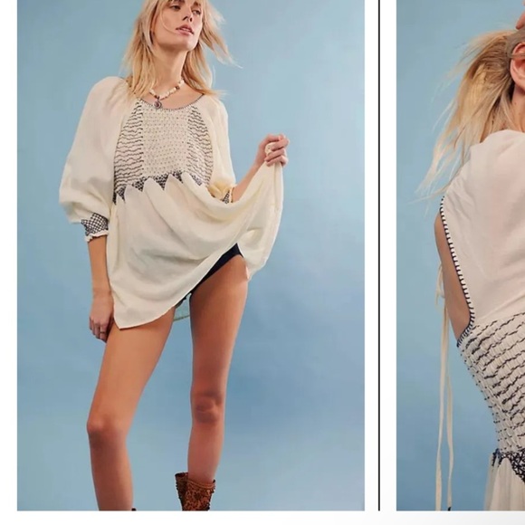 Free people what a feeling tunic NWOT - Picture 4 of 16